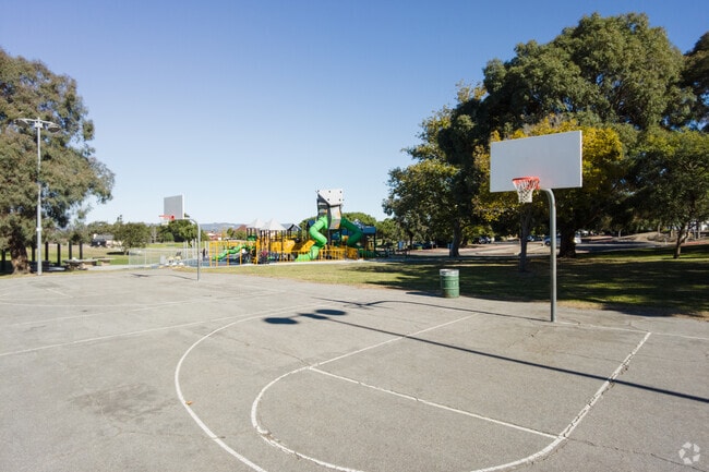 Play a game of basketball with friends at Beattie Park in West Lompoc.
