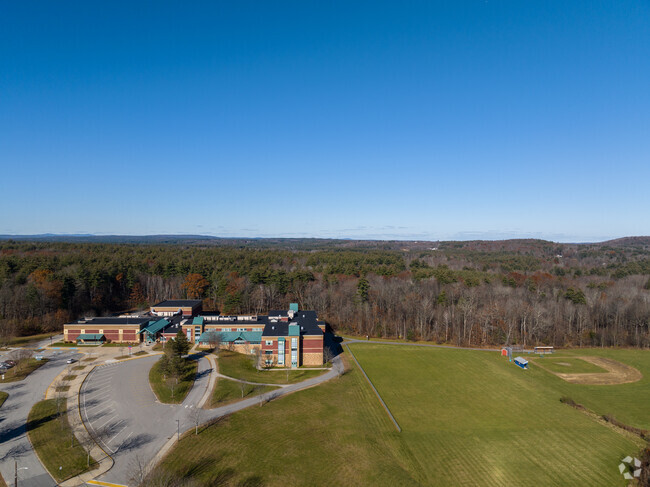A large field and baseball diamond is available for sports at the Nissitissit Middle School.