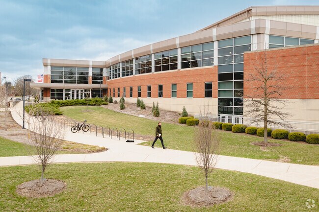 The Ball State Student Recreation and Wellness Center helps Anthony Northside residents who are at risk for cardiovascular disease by offering their Adult Physical Fitness Program, which includes personalized training sessions and fitness assessments.
