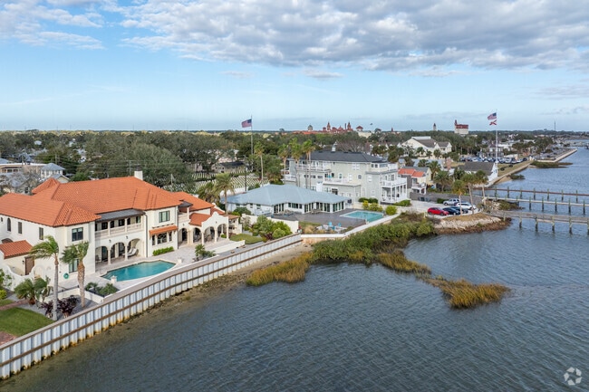 Water front homes are your dream come true in Saint Augustine.