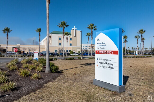 Ascension St. Vincents is one of the newest hospitals in Clay County and can serve the residents of Lakeside.