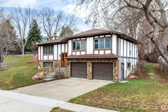 You can find Tudor inspired homes with heavy timber and stucco in the North Hills neighborhood.