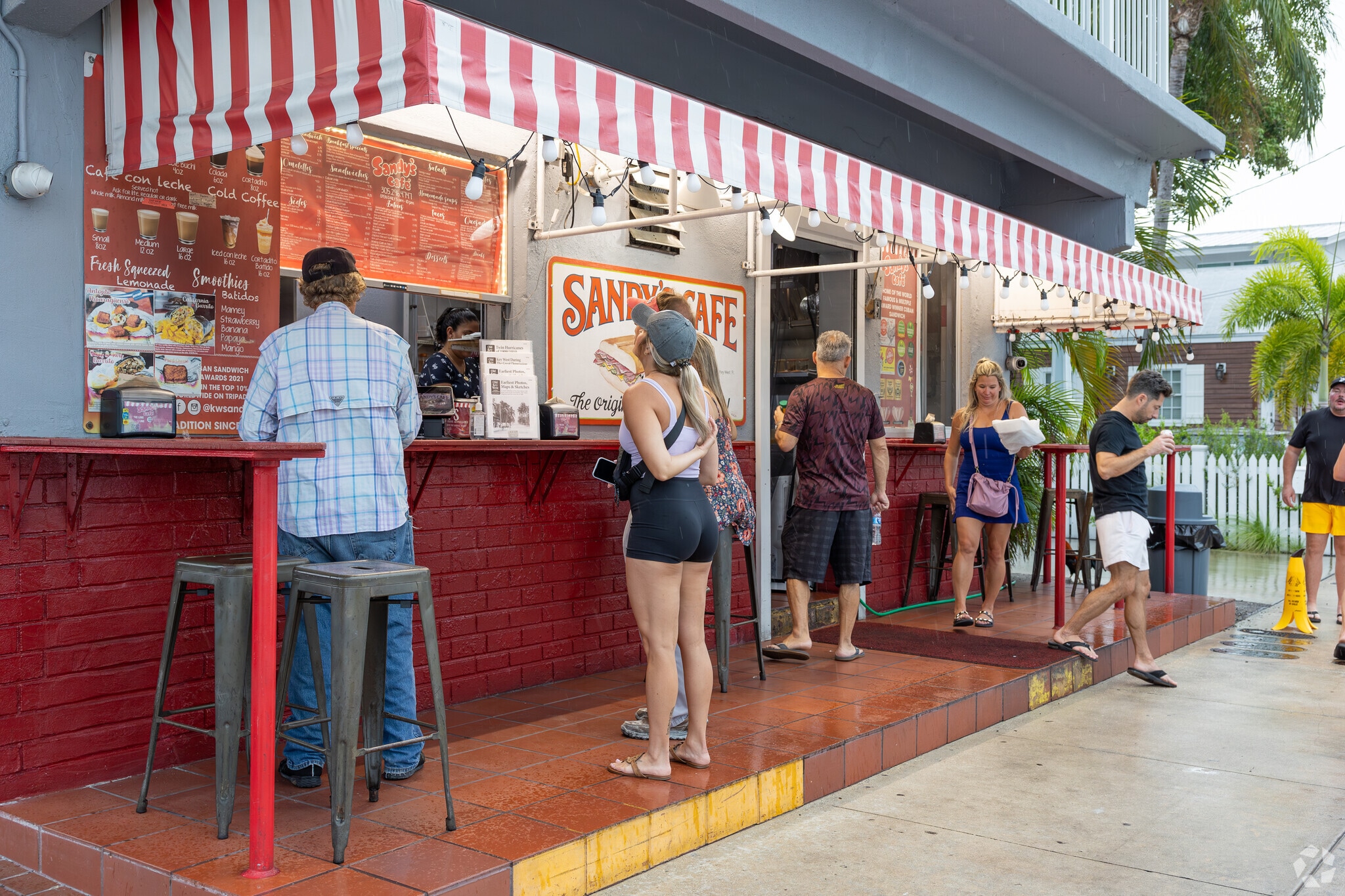 Sandy`s Cafe shop is proudly serving original Cuban style cafecitos.