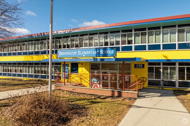 Bennington Elementary School serves students in grades kindergarten through 5th.