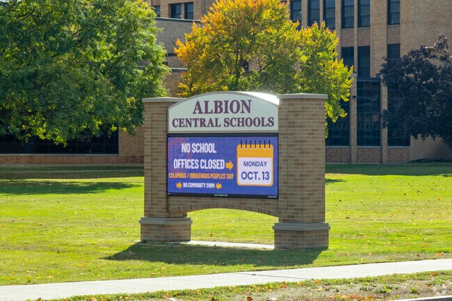Albion Central School serves the Albion Town Orleans community.