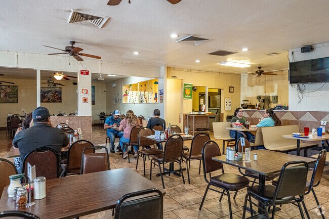 The Burrito House is a great place to grab Mexican cuisine on Dyer near Irvin View Pointe.