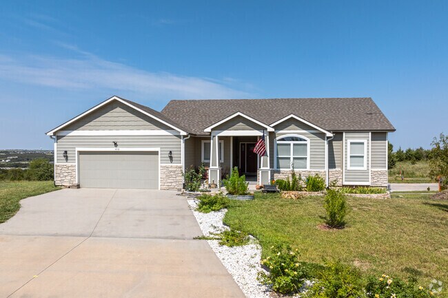 Most homes in Amherst & Miller have 2 car garages and sit on a quarter acre.