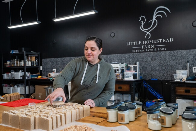 Little Homestead Farms in East Durham has homemade soaps and other gifts.