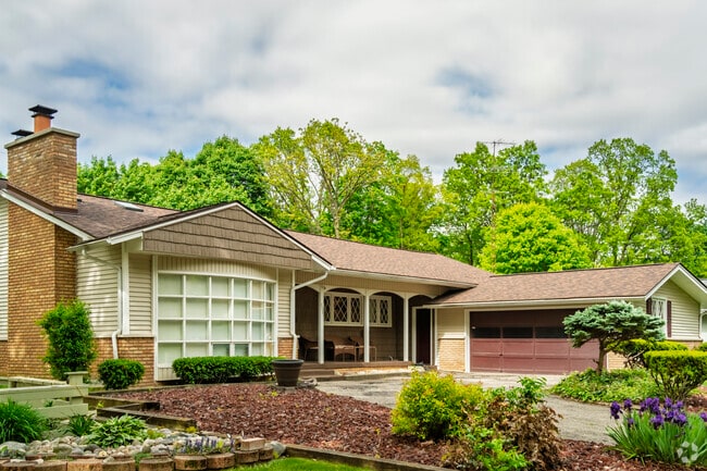 Ranches are another everyday home style in Westgate, ranging from modern to classic brick.