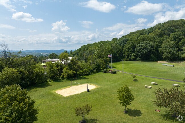Laureldale offers residents vast amounts of greenspace to enjoy on nice days.