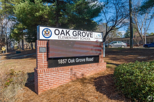 Oak Grove Elementary serves approximately 425 students.