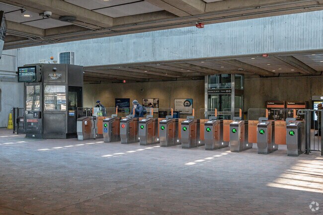 The Greenbelt metro station is how residents connect from Greenbelt to greater washington DC,