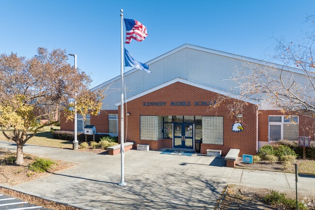 Kennedy Middle School is adjacent to South Aiken High School.