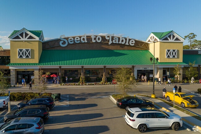 Seed to Table is one of the most popular spots around for shopping  
 & dining.