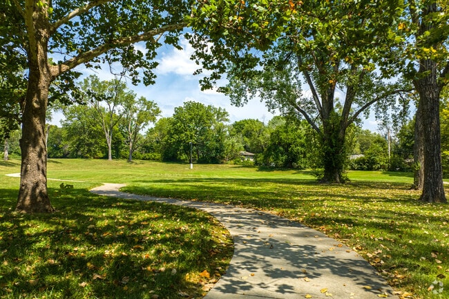 Kids and adults in Kirkside can find a green space at Ingels Park.