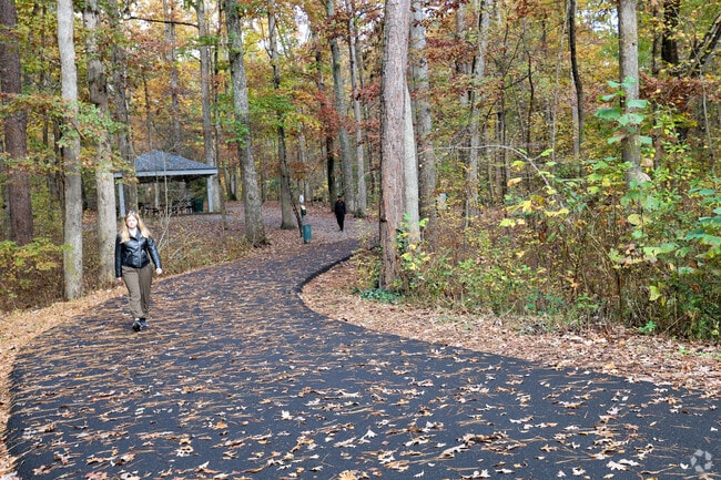 Walking trails and playgrounds can be enjoyed at Cheswick Park.