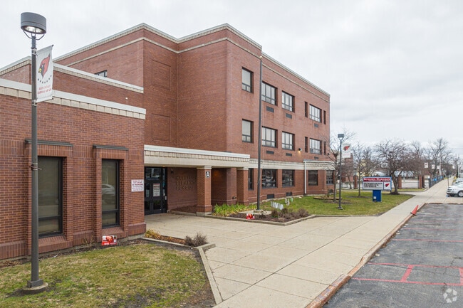 East Chicago's Benjamin Harrison Elementary School has a student-teacher ratio of 13 to 1.