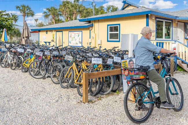 Billy's Bike Shop is a well known business on Sanibel Island, supplying tourists with wheels.