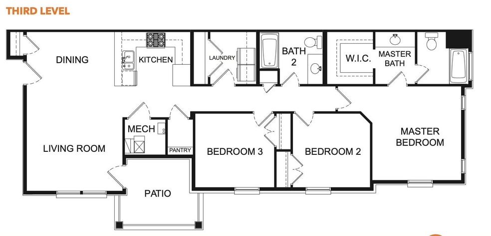 condo a third level floorplan