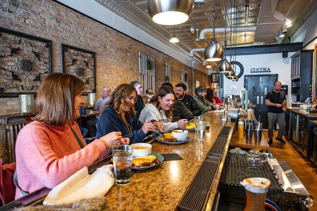 Author's Kitchen and Bar in Appleton is perfect for meeting friends and enjoying great food.