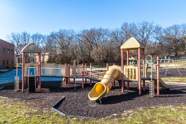 THe playground at Merriam Park is great for all ages.