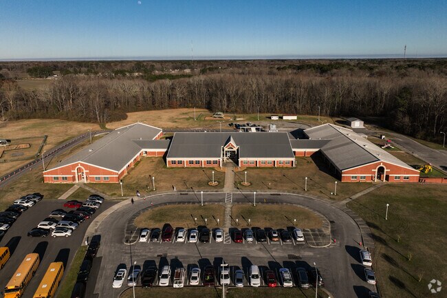 Perquimans Central School focuses on early education for children living near Albemarle Plantation.