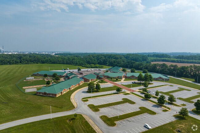 Southern Elementary School can be found off of Cox Neck Rd in New Castle.