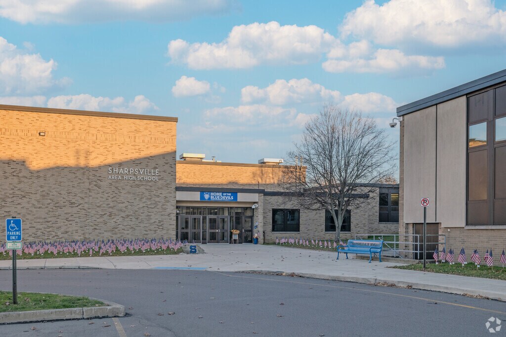 Kids are challenged to excel at Sharpsville Area Senior High School.