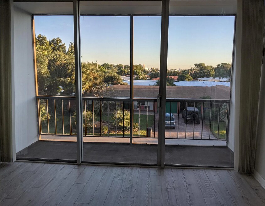 Balcony Evening View