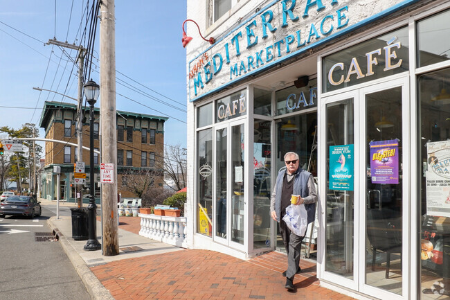 Ayhan's Mediterranean Marketplace in Port Washington is adjacent to its namesake street.