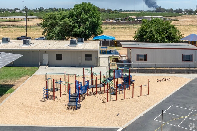 The playground at Millview Elementary School in Madera.