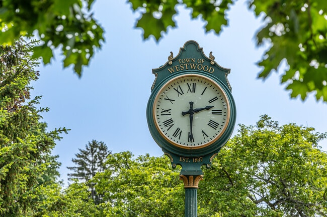 The city of Westwood offers a quiet life with a lot of surrounding green space, but close proximity to everything you might need.