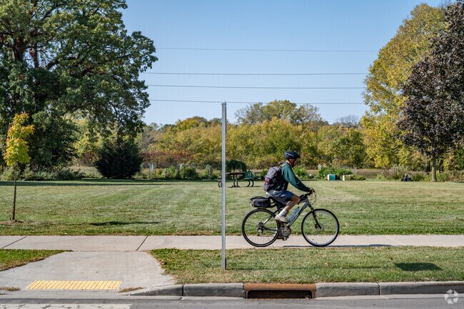 North River Fronts is a bike friendly neighborhood.