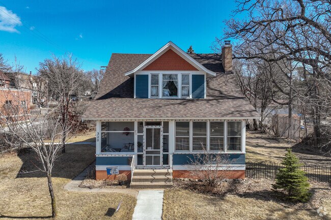 Classic bungalow-style homes adorn the older neighborhoods of Sauk Rapids.
