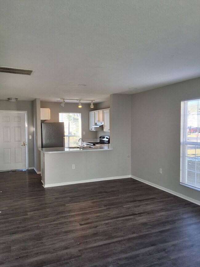 Kitchen & Living Room