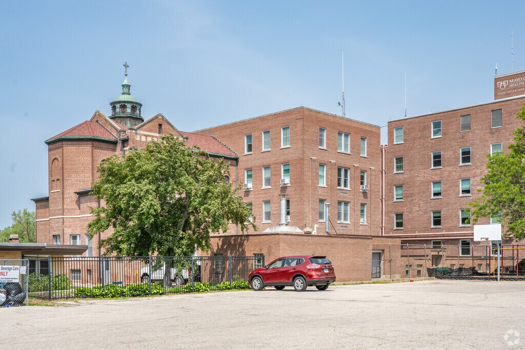 St. Patrick's School in Sparta shares a building with a Catholic church.