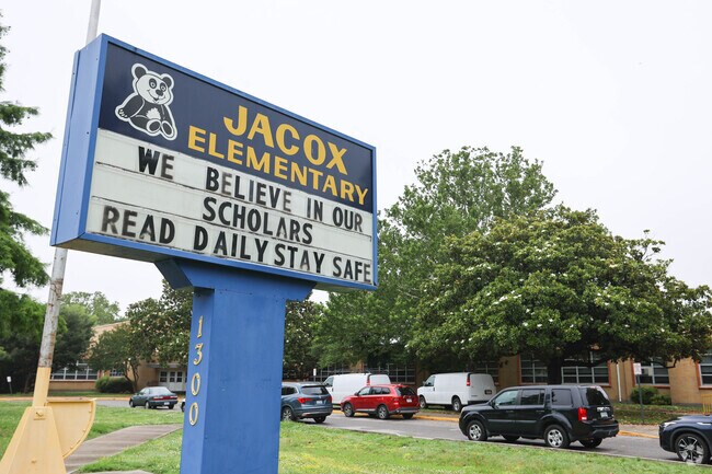 Jacox Elementary serves the youngest students of Barraud Park.