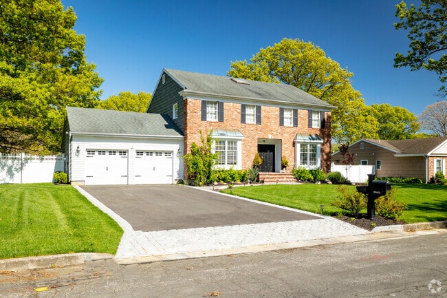 Colonial Revivals are popular in Farmingville.