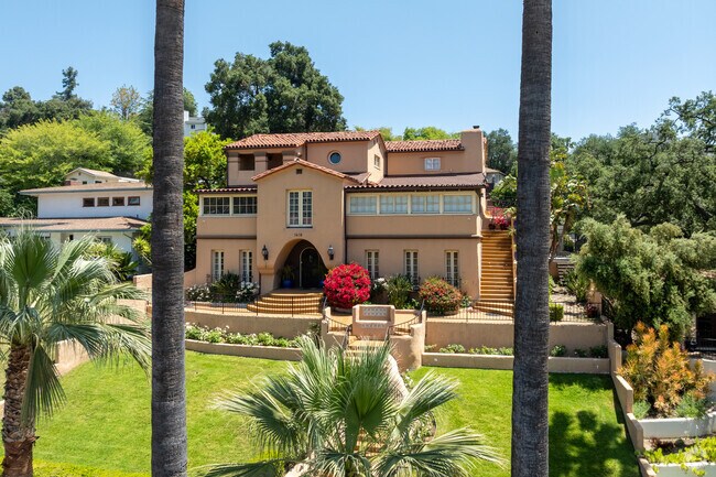 Mediterranean mansions along Royal Boulevard contribute to Greenbriar's reputation as a neighborhood rich in architectural heritage and timeless elegance.