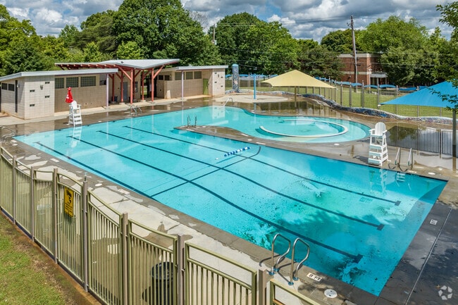 Rosa L. Burney Park hosts one of Atlanta's public swimming pools.