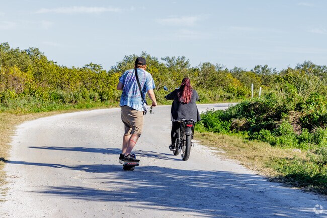 Walk, hike or bike around Merritt Island National Wildlife Refuge and take in the sights.