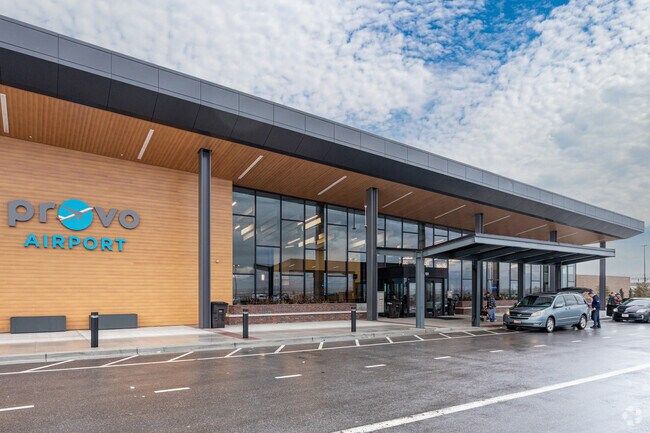 The Provo Municipal Airport is a quick drive from the Hillcrest neighborhood.