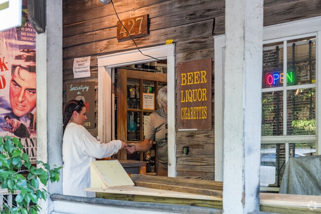 Many small package and liquor stores can be found around Old Town.