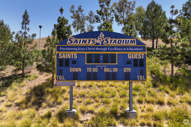 Crean Lutheran High School is known for its football team.