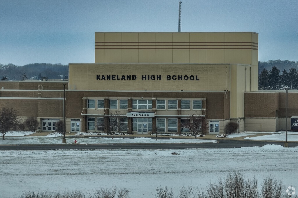 Kaneland High School is located within Maple Park.