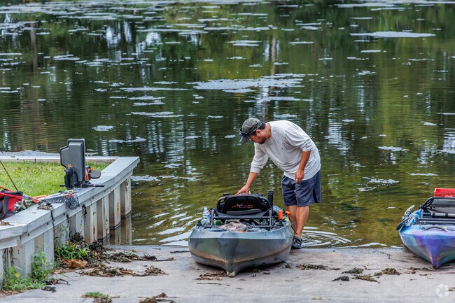 McGinnis Pond, a 38 acre lake in Riverview, is a popular spot to launch and fish for bass.