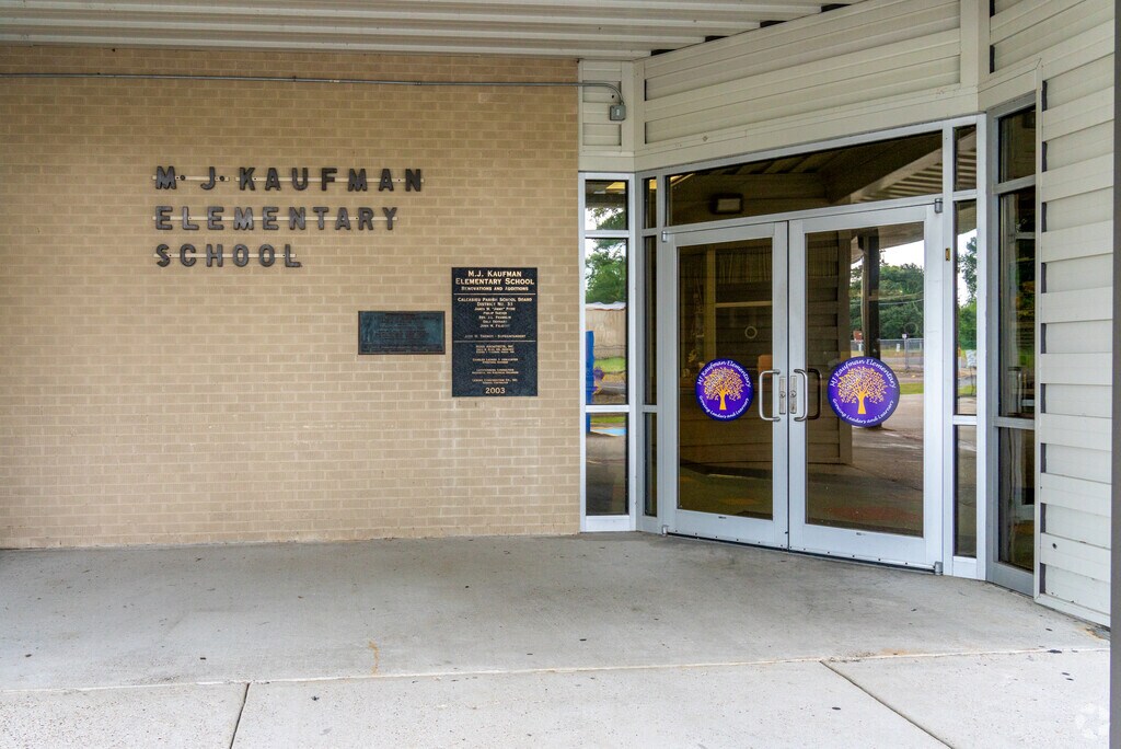 M. J. Kaufman Elementary School challenges and encourages children to learn.