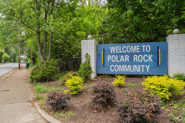 The welcoming Polar Rock community is nestled quietly within Atlanta's urban forest.