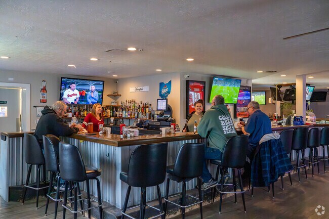 The Clubhouse at Brady Lake serves breakfast, lunch and dinner.