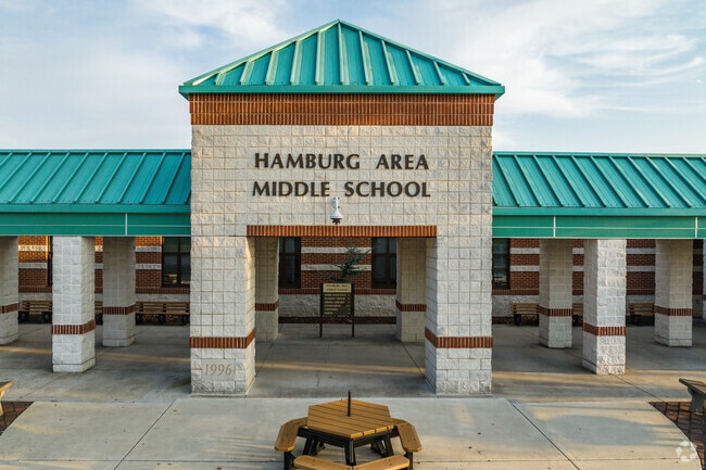 Hamburg Area Middle School serves students in the Hamburg Area School District.